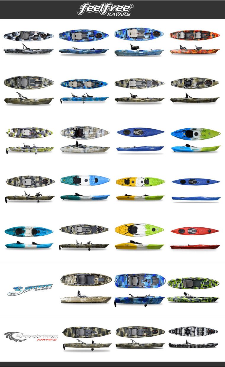 Kayak Sales Summit to Stream Adventures